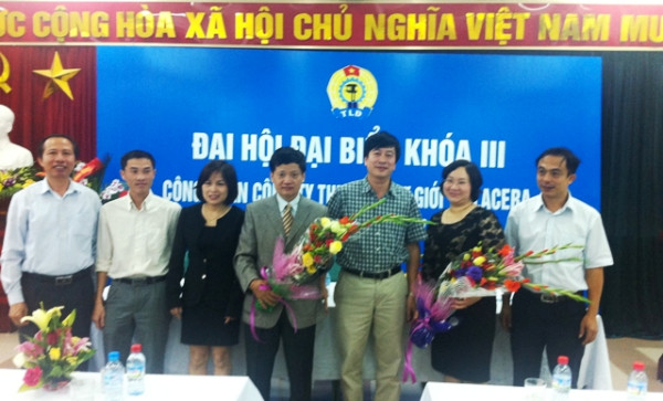 Công đoàn Công ty Thi công cơ giới Viglacera tổ chức Đại hội nhiệm kỳ III